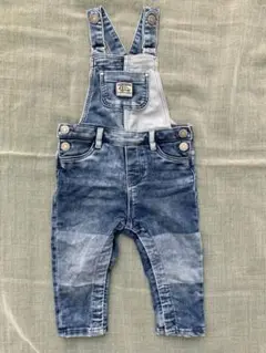 オーバーオール 80 90 100cm デニムブルー
