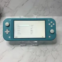 【動作品・美品】ニンテンドー スイッチ ライト ターコイズ 本体 Switch