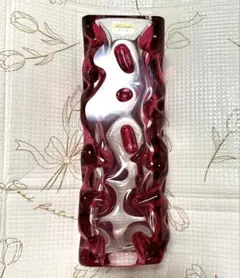 ノリタケ クリスタル 花瓶 赤 noritake ヴィンテージ オールドノリタケのサムネイル