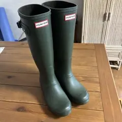 ハンター レインブーツ.オリーブ