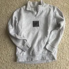 adidas グレー ジップアップ スウェット M