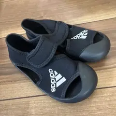 adidas ブラック サンダル 26/160