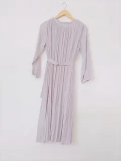 Ｍ フォーマル プリーツ ワンピース ママ