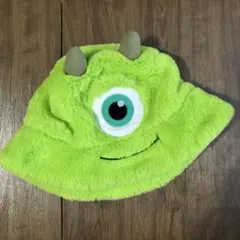 【ディズニー】　モンスターズインク　マイク　バケットハット　バケハ 秋冬