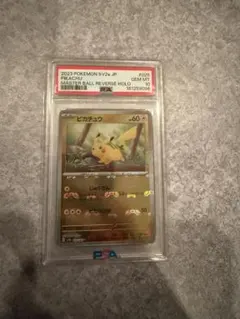 2026年最新】マスターボール ピカチュウ psa10の人気アイテム - メルカリ