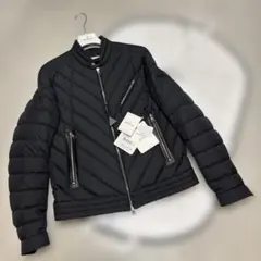 MONCLER ライダースダウンジャケット - メルカリ