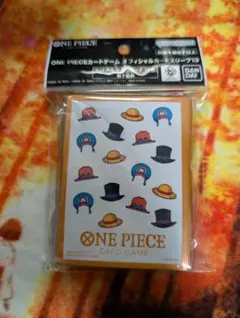 ワンピースカード　帽子総柄　スリーブ