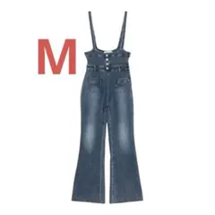 andmary Heart hip denim allinone S - メルカリ