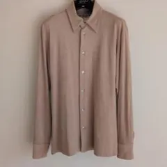 KATHARINE HAMNETT LONDON長袖シャツ L ベージュ