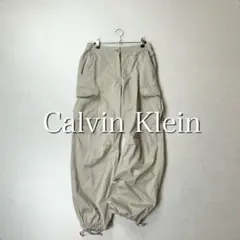 Calvin klein カーゴパンツ ワイドパンツ ロゴ