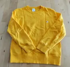 Champion　スウェット　トレーナー　黄色　キッズ　150