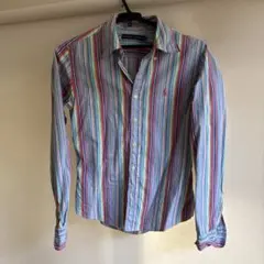 Ralph Lauren ストライプ 長袖シャツ サイズ9