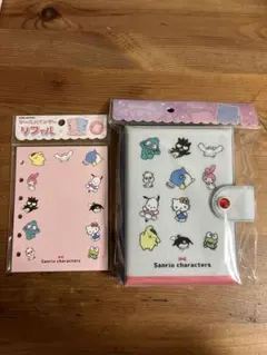 値下げ！サンリオキャラクター シールバインダーとリフィルセット