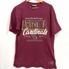 NFL ARIZONA CARDINALS 半袖Tシャツ バーガンディ 赤紫 S