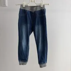 キッズパンツ　デニム風　110