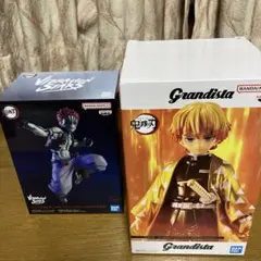 アニメ「鬼滅の刃」　猗窩座 善逸 フィギュア