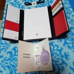 (未使用)CHANEL ノベルティ　ふせんセット　(香水試供品つき)