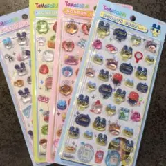 ボンボンドロップシール　たまごっちコンプリート４枚セット