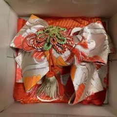 七五三 結び帯 帯揚げしごきセット 子ども用 付け帯のサムネイル