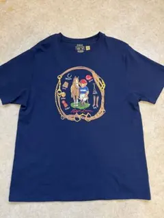 ポロラルフローレン　ポロベアTシャツ　QRコード 米国購入　M程度のサムネイル