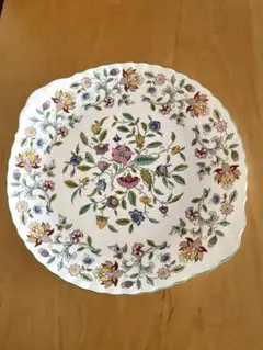 Minton Haddon Hall 花柄皿