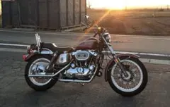 1200cc Harley-Davidsonショベルヘッド 社外マフラーのみ - メルカリ