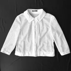 ❤️美品❤️ ピエールカルダン ホワイト ジャケットのサムネイル