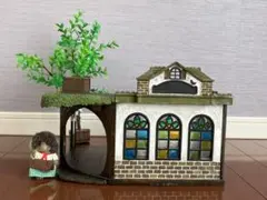 シルバニアファミリー★喫茶店★パン屋★リペイント★ハンドメイド★ミニチュア