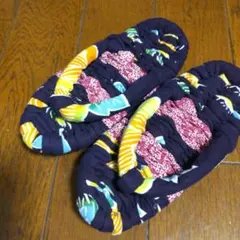 布拖鞋K(約22.5～23.5cm)【2雙1980日圓】匿名配送 布草鞋