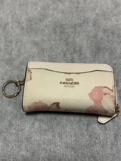 COACH 花柄 カードケース