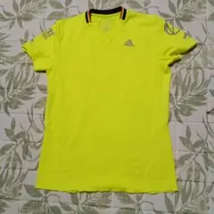 adidas ランニングTシャツ イエローのサムネイル