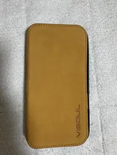VISOUL iPhone用 手帳型ケース キャメル