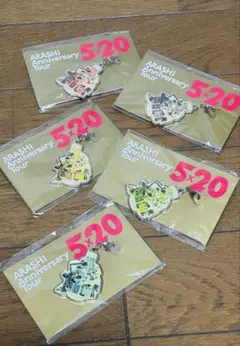 嵐 ☆ 5×20 会場限定チャーム 5色セット