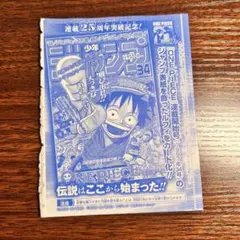 ONE PIECEルフィ P-033 未開封ジャンプ特別限定とじ込み付録　カード