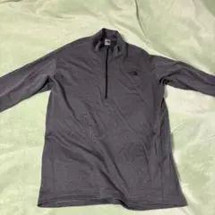 THE NORTH FACE グレー ハーフジップ トップス