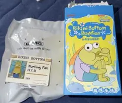 スポンジ・ボブ POPMART ビキニボトムバディーズ　Working Fish