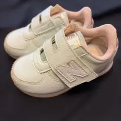 New Balance ベビーシューズ ライトグリーン