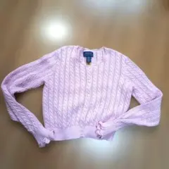 Polo Ralph Lauren ピンク カーディガン キッズ