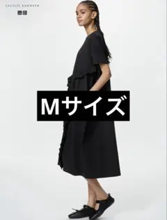 XL【新品未使用】フリルTワンピース ユニクロ セシリーバンセン