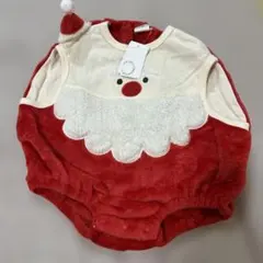 サンタクロース風ロンパース 赤