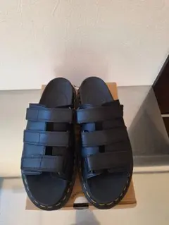 新品Dr. Martens Raine Slide ブラック サンダル 27cm