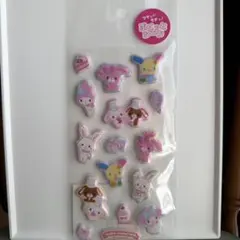 サンリオキャラクターズ　ぷくっとシール　マイメロ　ウサハナ