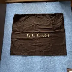 GUCCI ブラウン ショップ袋　布袋　大