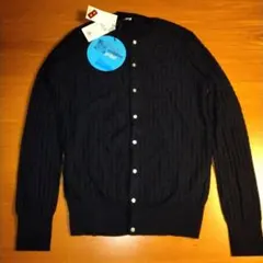 新品未使用　ユニクロ　カーディガン　M　濃紺　ウール　武内昭　中西妙佳　希少