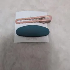 ヘアピンセット 青色 ピンク色