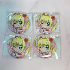 ぴちぴちピッチ くじ引き堂 るちあ 缶バッジ