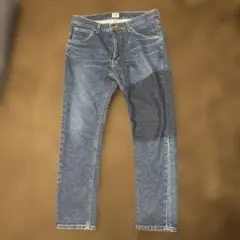 Lee デニムパンツ ジーンズ パッチワーク ストレート　Lサイズ
