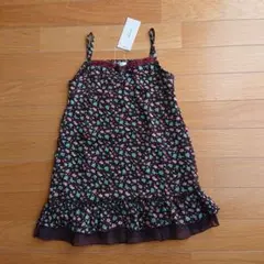 未使用 a.v.v キャミワンピース 花柄 110