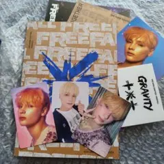 TXT FREEFALL ヒュニンカイ盤とトレカセット