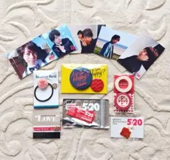 嵐 ライブグッズ まとめ売り ７点セット 櫻井翔カラー 赤